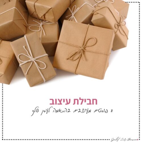 חבילת פוסטים מעוצבים